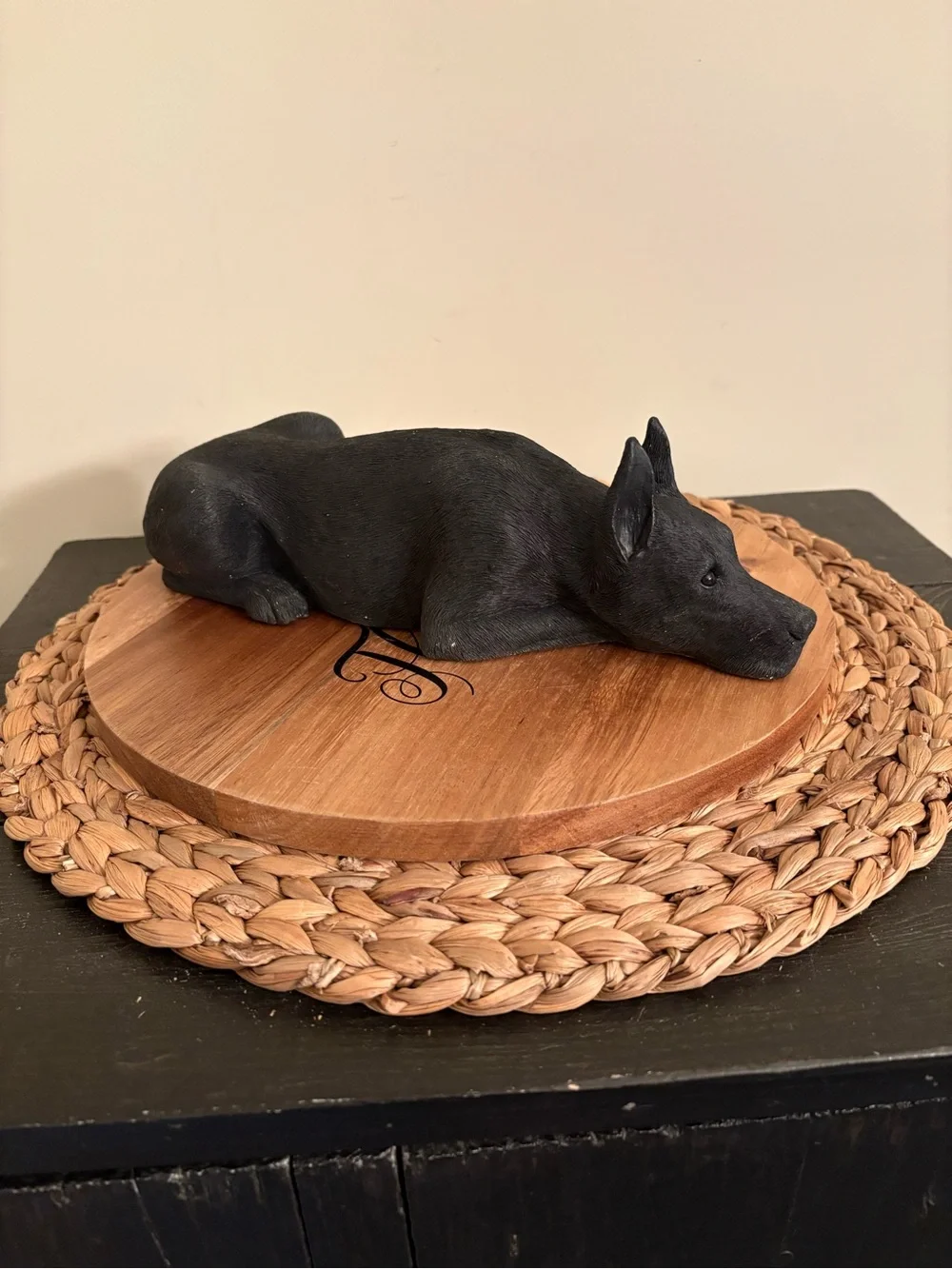 Sandcast Great Dane Figurine Dog Sandra Brue 1987 California